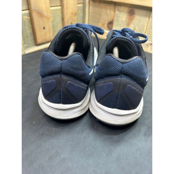 Nike Downshifter 7 Mens Running Shoes Navy & White Size 9.5